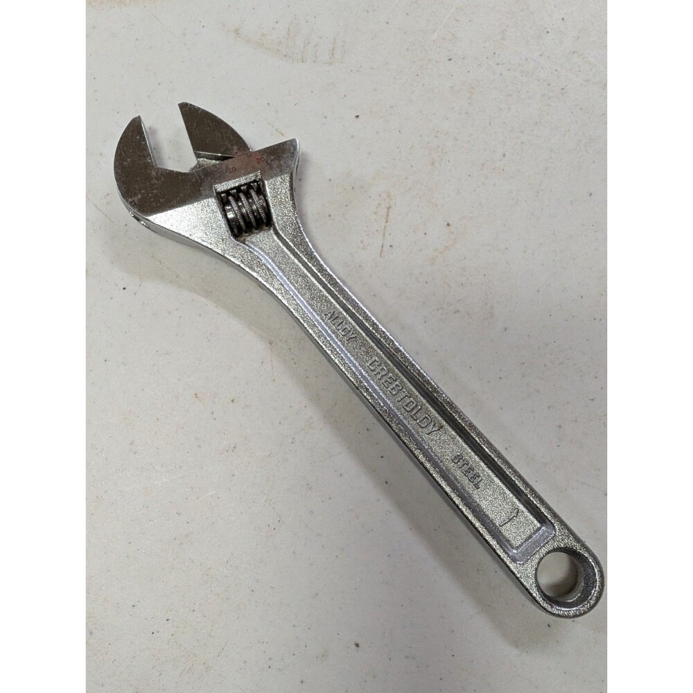 Crescent Wrench Crestoloy 8” Adjustable Great Condition